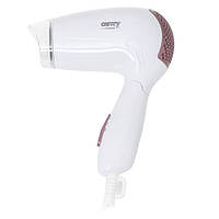 Фен для волосся і укладання Camry CR 2254 1200W білий ( тиха робота,підвісна ручка, 2 рівня потужності)