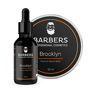 Набір для догляду за бородою Barbers Brooklyn