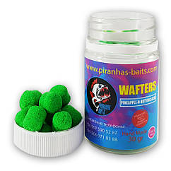 Вафтерс Piranhas Baits Pop-Up Sport Series Pineapple - Butyric Acid 10x12mm 30gr
