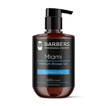 Гель для душа Barbers Miami 500 мл 735012