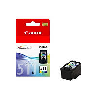 Кольоровий картридж Canon CL-511 color для CANON MP240/250/260/270/272/280/490/492/495/ MX320/330