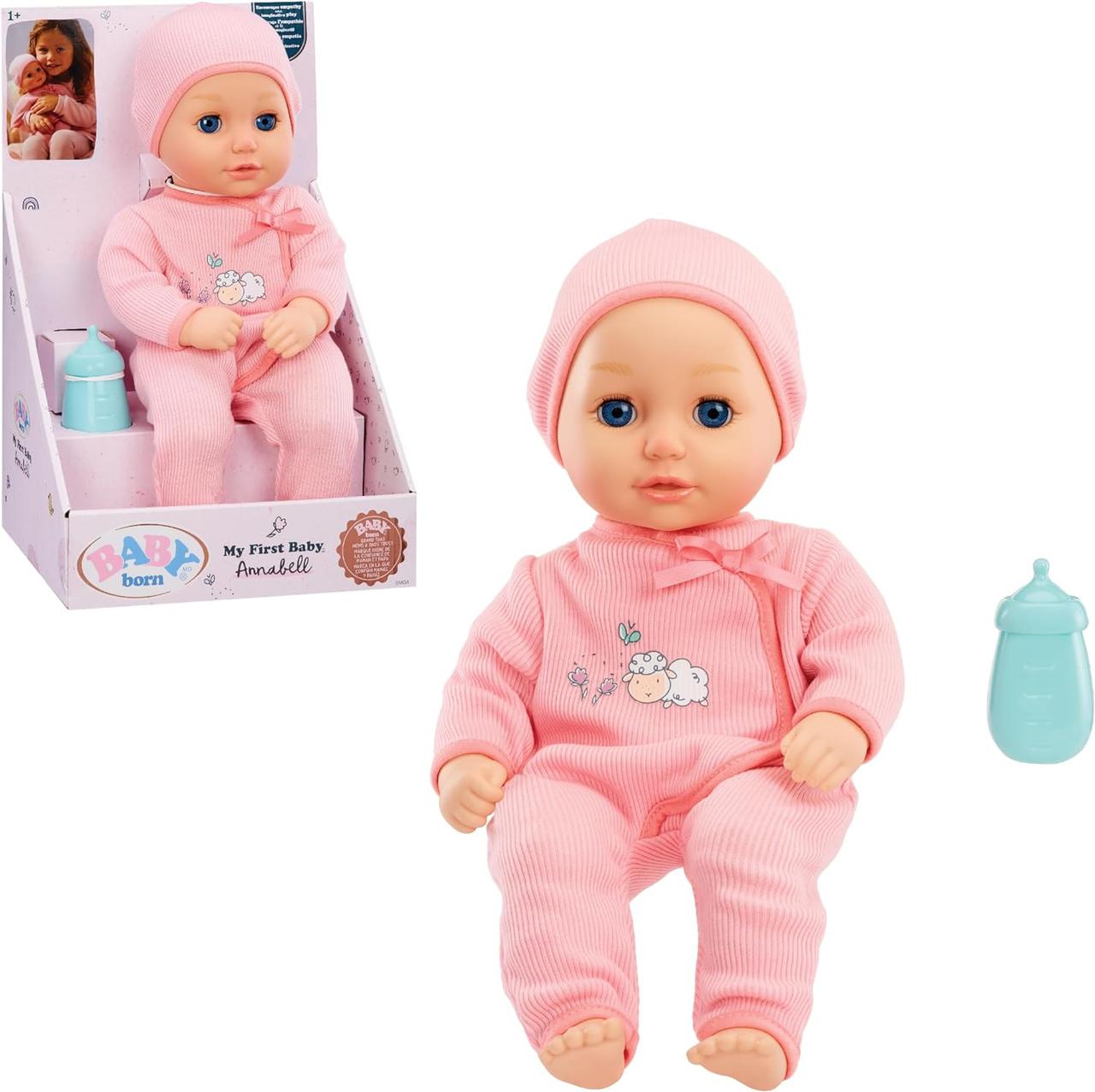 Реалістична м'яка лялька Baby Born My First Baby Doll Annabell - Blue Eyes 918919C3, фото 1