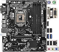 БУ Материнська плата s1150, ASRock B85M Pro3 (4xDDR3, Intel B85, VGA, DVI, HDMI, microATX) Ref