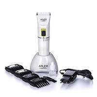Беспроводная машинка для стрижки волос Adler AD 2827 | набор для стрижки |(220В, нержавеющая сталь) Гаранатия