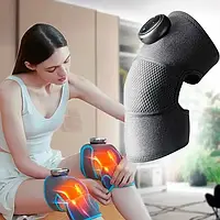 Массажер для коленного сустава Elite Knee-Support вибрационный с инфракрасным подогревом MAG-698