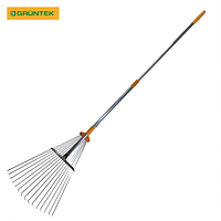 Граблі віялові GRUNTEK TRS-77/160 сталеві