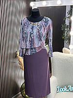 Неймовірна жіноча сукня, тканина "Трикотаж Масло" 54, 56, 58, 60, 62 розмір 54