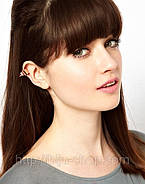 Сережки Кафи Шипи міні., фото 3