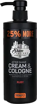 Бальзам після гоління The Shave Factory Cream&Cologne Ruby 500мл
