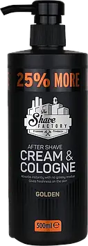 Бальзам після гоління The Shave Factory Cream&Cologne Golden 500мл