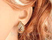 Сережки Листя, фото 2