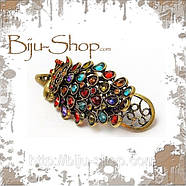 Заколка Павлин, фото 2