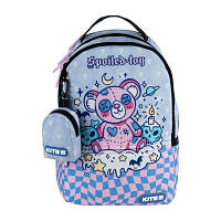 Рюкзак школьный для подростка (городской) Kite Education Teens, для девочек, голубой (K24-2569M)