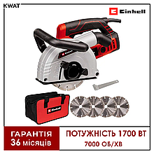 Борозник Штроборіз електричний 1700 Вт Einhell TE-MA 1700 7000 об хв Диски 150 мм Сумка