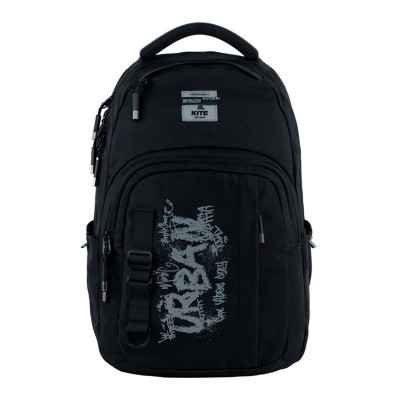 Рюкзак шкільний для підлітка Kite Education Teens, для хлопчиків, чорний (K24-2578M-2)