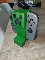 Держатель контроллера Joy-Con для Nintendo Switch в стиле Creeper с Minecraft!