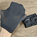 Мітенки тонкі (рукавички без пальців) Чорні, фото 7