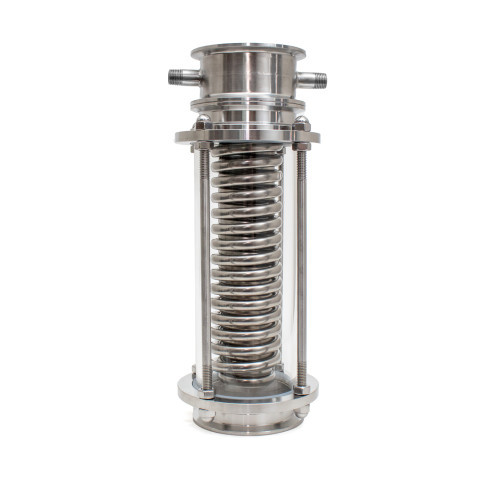 Холодильник димрота 3 у скляній царзі