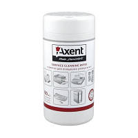 Салфетки для оргтехники Axent, влажные, 100 шт. (5301-A)