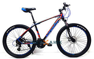 Велосипед 26/quot; Virage TARGET AM DD EF500 (рама 17/quot;) синій з червоним і чорним глянець