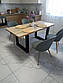 Стол для кухни из настоящего дерева Дуб 170х80х74 / Обеденный стол из дерева, фото 2