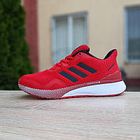 Кросівки чоловічі Adidas Nova Run x червоні з білим SRV O10092