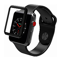 Захисне скло для Apple Watch 2/3 series Softedge 38 mm чорний повна проклейка ()