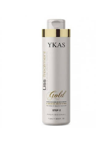YKAS Gold Кератин для випрямлення волосся (крок 2) 1000 г (30003) 500 г (розлив), фото 1