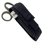 Тактичний надійний підсумок під турнікет, ножиці, маркер на Molle Чорний, фото 5