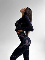 Одяг для фітнесу і танців. Костюм для тренування. Комплект топ і лосини., фото 8