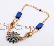 Кольє Сапфірове цвітіння, фото 3