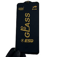 Защитное стекло для телефона 6D OG Samsung Galaxy A50 SM-A505F противоударное на самсунг а50 чёрное