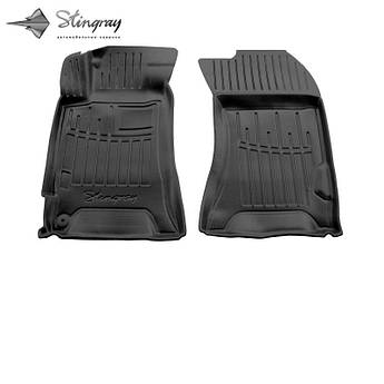 Передні 3D килимки з бортами в салон для SUBARU Forester (SG) (2002-2008) 2 шт