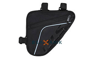 Велосумка на раму KLS Wedge ECO 0,9 л чорна