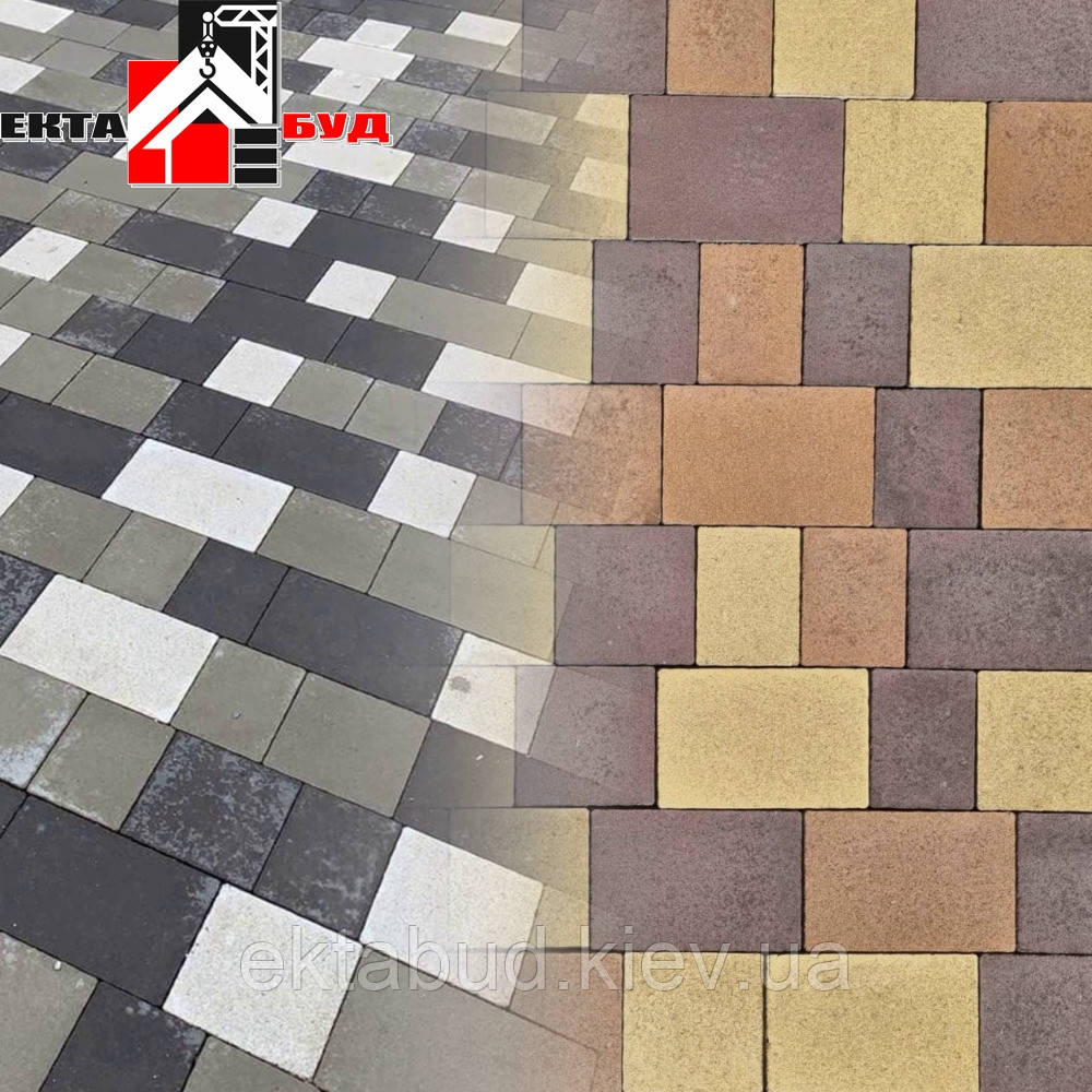 Тротуарна плитка ПЛАЦ 60мм, фото 1