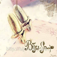 Кольцо на ногти Леді Гага, розміри - 11, 12, 13, 14, колір — антич золото, антич срібло, фото 3