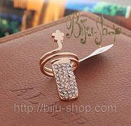 Кольцо на ногти Риони, розмір 12, колір серебристий, фото 2