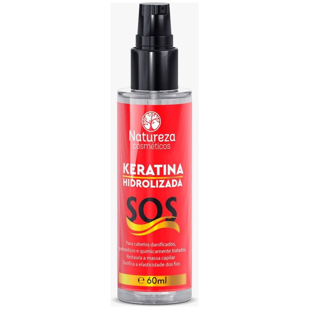 Кератиновий спрей для волосся Natureza SOS Keratina Hidrolizada 60 мл