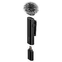 Беспроводной петличный микрофон Ulanzi VM-10 2,4 ГГц Lightning Черный Хіт продажу!