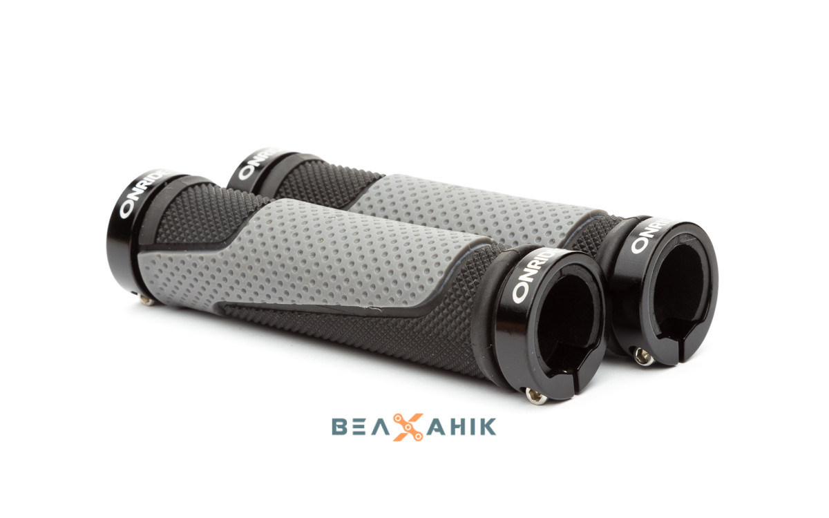 Ручки керма (гріпси) ONRIDE DualGrip чорно-сірі