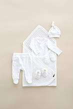 Комплект з боді Air, молочний