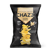 Чіпси Chazz Potato Chips Cheddar Cheese Сир Чеддер 90г