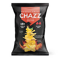 Чіпси Chazz Potato Chips Jalapeño & Habanero Pepper Халапеньо та перець Хабанеро 90г