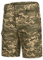 Шорти тактичні військові чоловічі піксель камуфляжні шорти ріп-стоп для чоловіків армійські