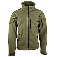 Кофта флисовая теплая зимняя Kombat UK Defender Tactical Fleece олива