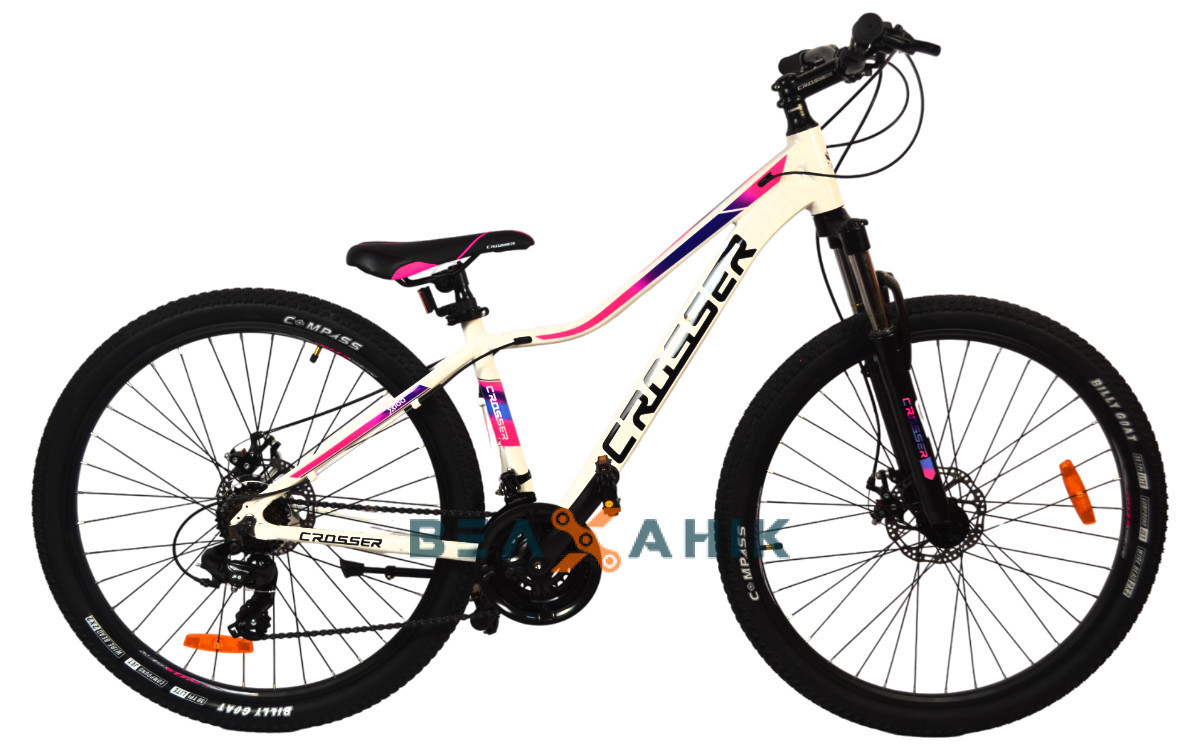 Велосипед 27,5/quot; Crosser Girl XC-100 рама 15/quot; білий