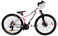 Велосипед 27,5" Crosser Girl XC-100 рама 15" белый