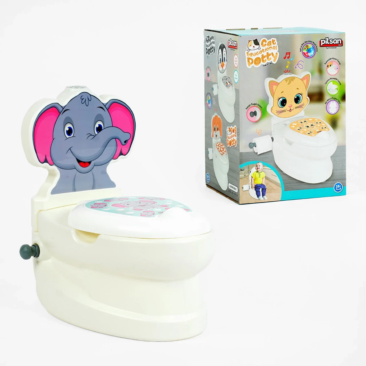 Горщик дитячий Pilsan 07-566 (звукові ефекти, підсвічування)