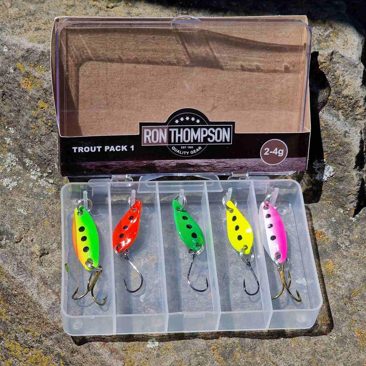 Набір блешень-колесалок DAM TROUT PACK 1 INC. BOX 5 PCS 2-4G, фото 1