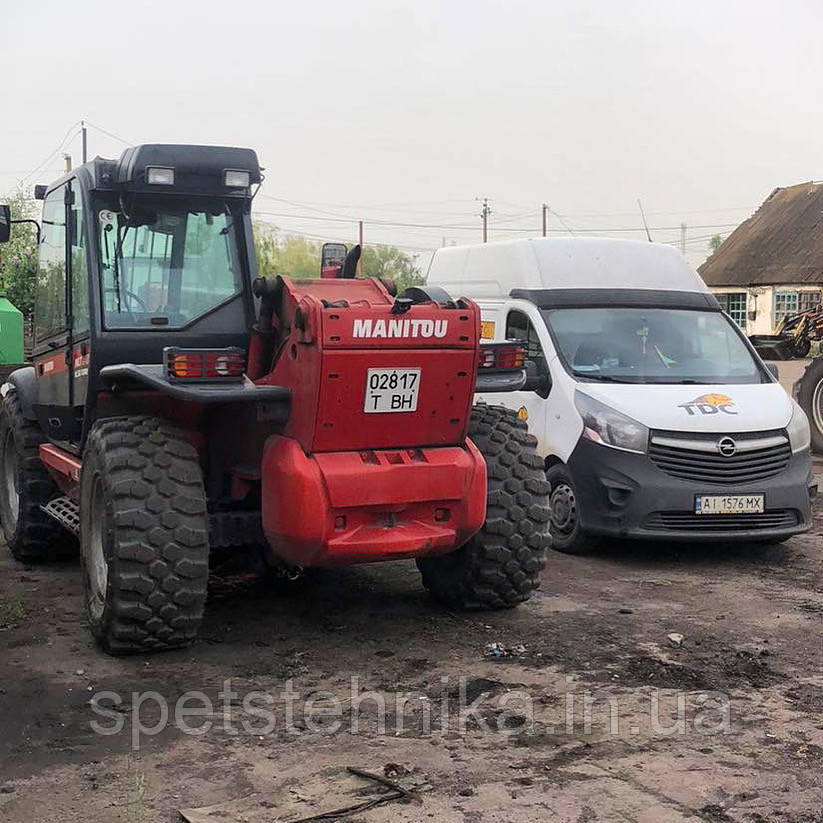Діагностика гідравліки Rexroth на Manitou MLT845